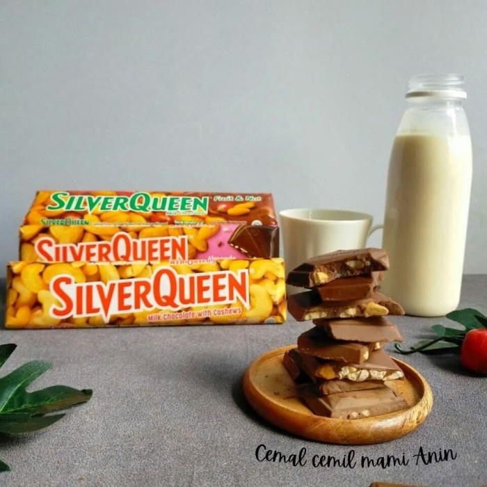 

SILVER QUEEN BATANGAN 62G, 1DUS ISI 10PCS