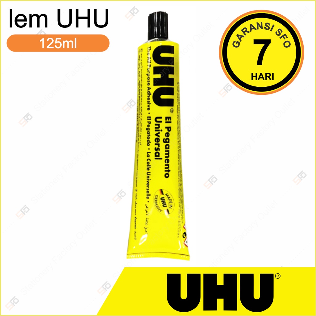 

LEM UHU TUBE 125ML - SFO SEMARANG OFFICIAL