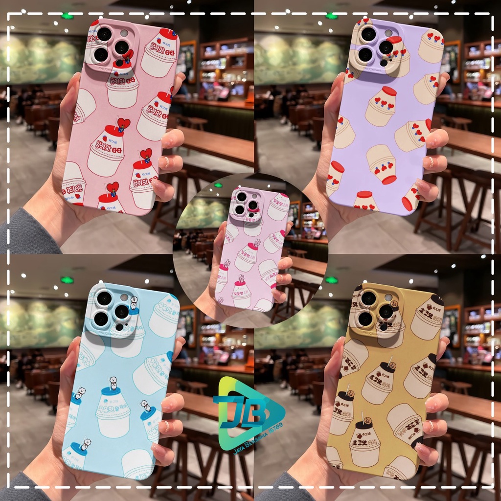 CUSTOM CASE SOFTCASE SILIKON PROCAMERA YOGURT CUSTOM OPPO REALME VIVO XIAOMI SAMSUNG INFINIX IPHONE FOR ALL TYPE JB6222