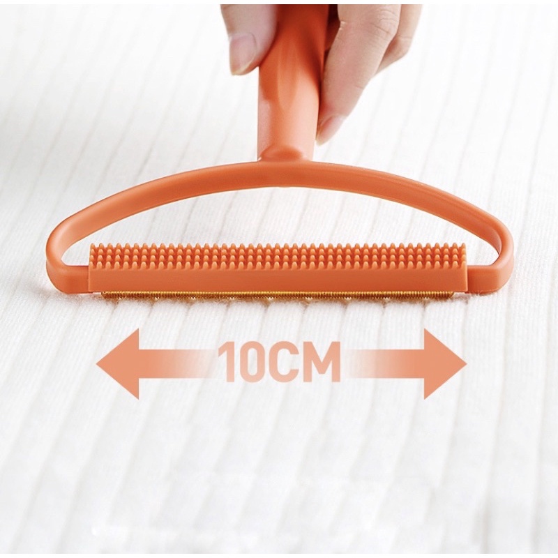 (CTSHOP)Alat Pembersih Serat Kain / Bulu Hewan Peliharaan Manual Dua Sisi Portable Meltset Fuzz Trimmer Lint Remover Penghilang Bulu