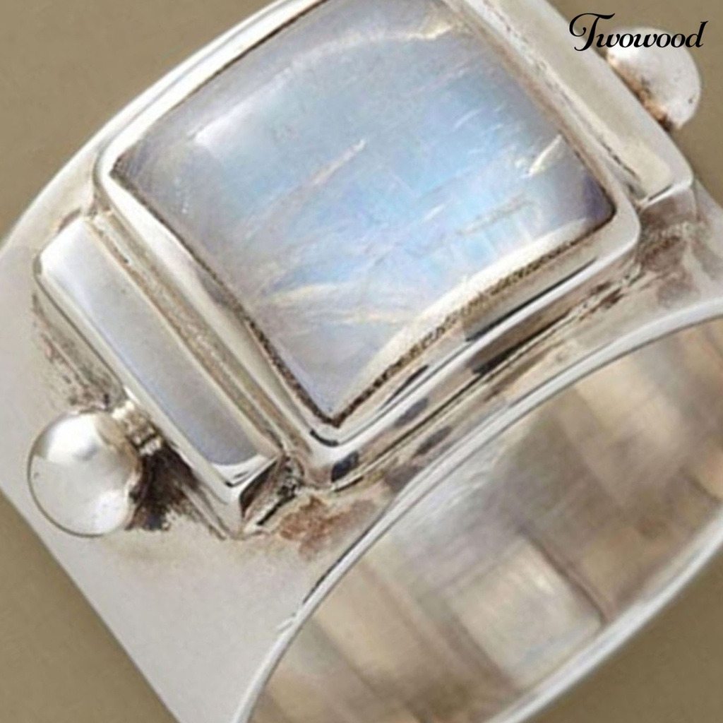 Cincin Bahan Alloy Gaya Vintage Untuk Wanita