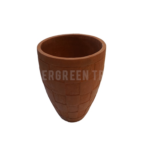 POT/ POT CANTIK/ POT TANAMAN/ POT BUNGA/ POT HIAS/ POT KACA/POT CATUR T. 40 TERAKOTA