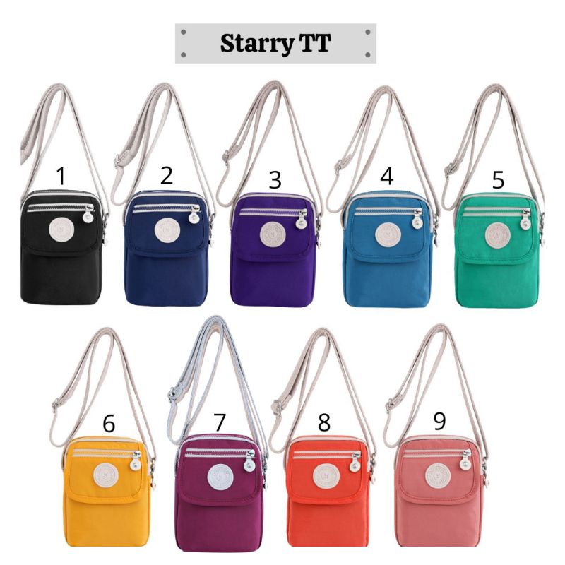 Tas selempang wanita sling bag unisex yuesite starry HT original cyutebags