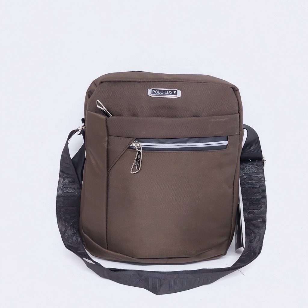 Tas Selempang Polo LAND Premium MURAH BANYAK RUANG / Tas TALI SATU KOTAK POLO KARET PREMIUM MURAH ANTI AIR / TAS SELEMPANG POLO KAIN KANVAS KOTAK BIG SIZE MURAH / TAS BAHU KANVAS POLO LAND MURAH / TAS SELEMPANG KOTAK KANVAS USB POLO BESAR MURAH ORIGINAL