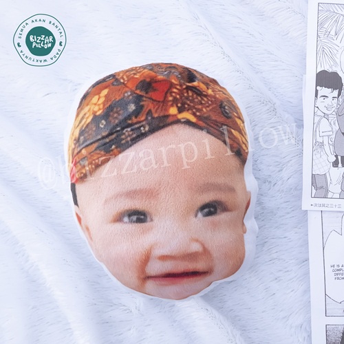 Bizzarpillow Bantal Kepala Cipung size S BZ320