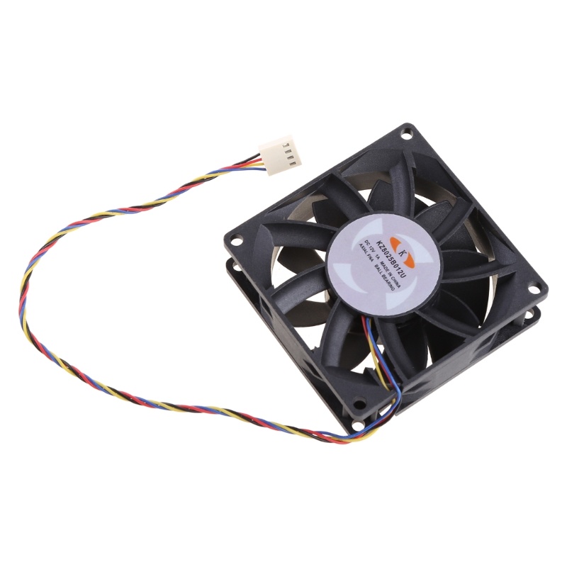 Bt KZ8025B012U 6500RPM PWM Cooler Fan Radiator Sasis 80x80mm Untuk Komputer Desktop