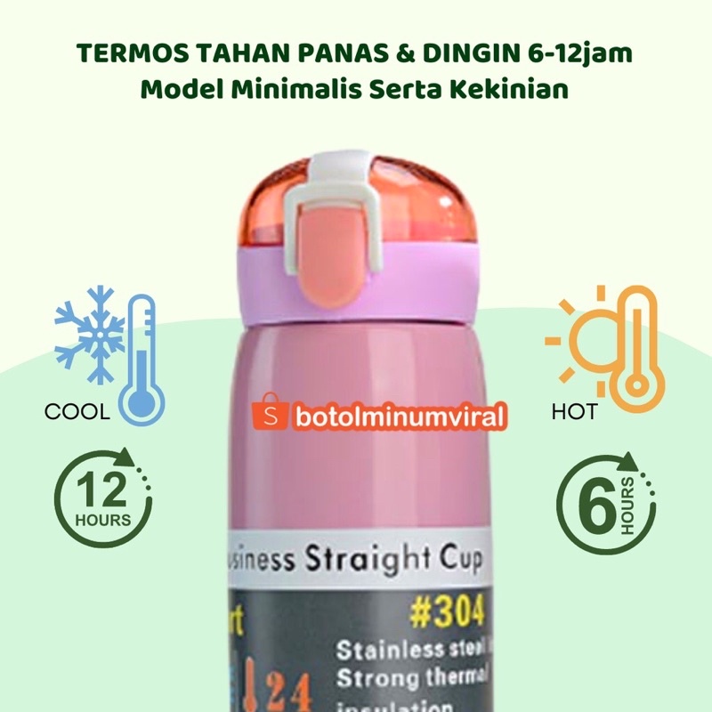 Botol Termos Air Panas Kecil Stainless / Thermos Sugar Cup Mini Vacum Cup