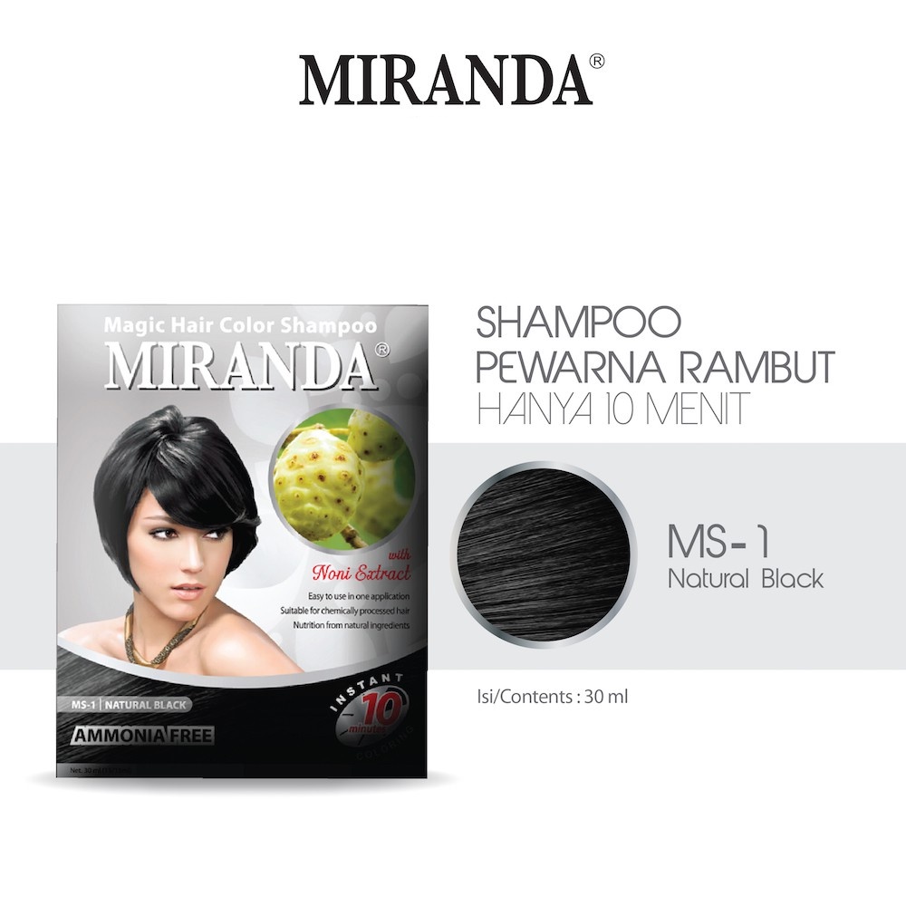 ★ BB ★ Miranda Magic Hair Color Shampoo 30ml