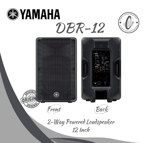 Yamaha DBR12 Speaker Aktif 12 Inch Original DBR-12