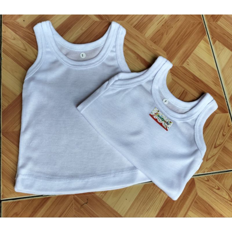 Kaos Dalam/Singlet Baby Putih Polos &quot; Santpolo &quot;