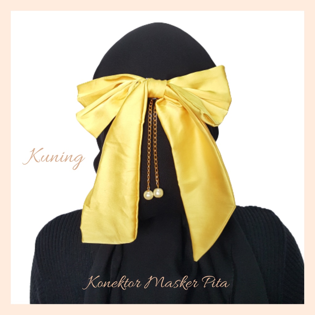 Konektor Masker Pita - Strap Masker - Pengait Masker - Aksesoris Hijab Wanita - C003