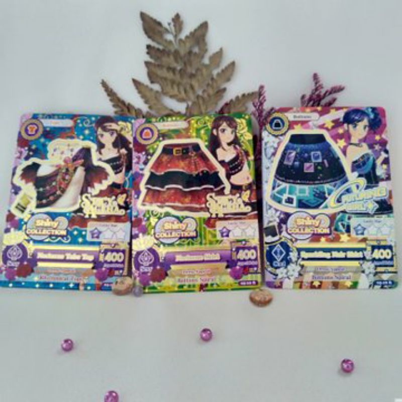 AIKATSU RARE CARD SPICY AGEHA & FUTURING GIRL