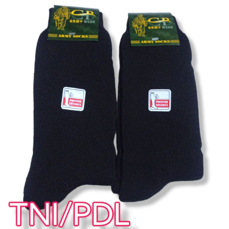 kaos kaki PDL TNI LORENG tebal dan panjang bahan cotton Spandek