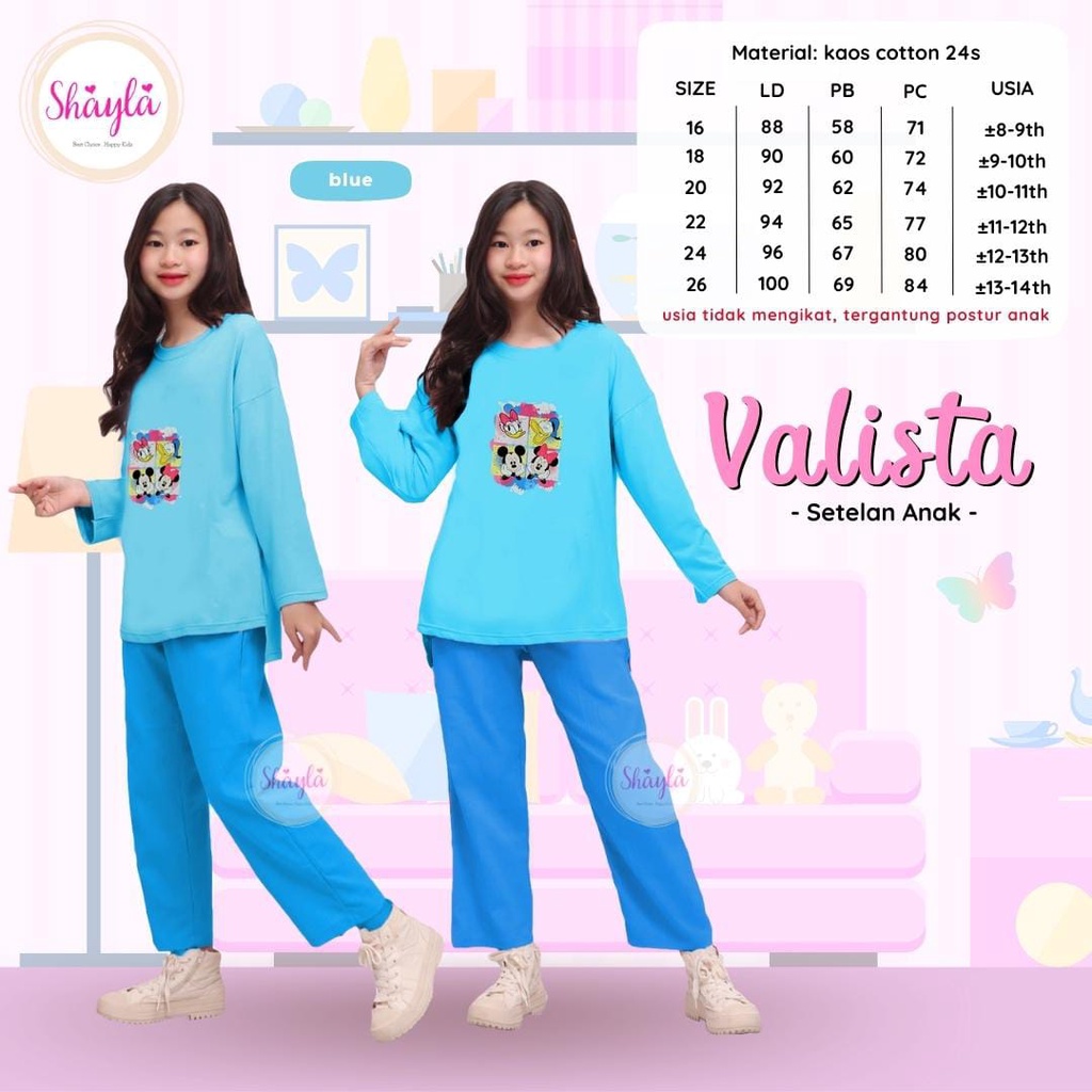 Setelan Anak Perempuan Baju Viral Anak Tanggung  Remaja Perempuan Junior Set Terbaru