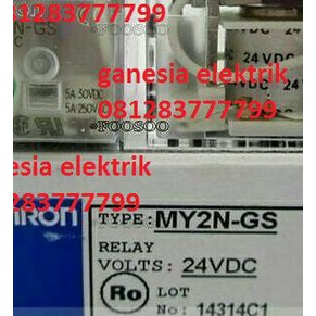 Relay omron my2n + socket 220v 100% original omron