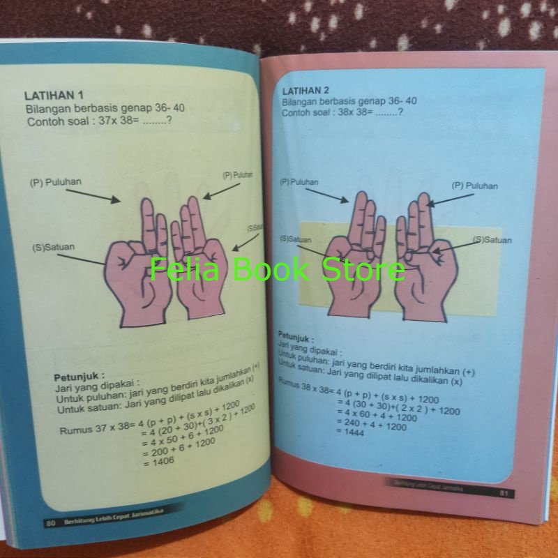 Buku Jarimatika - metode berhitung lebih cepat