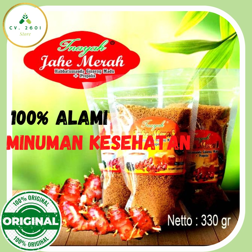 

Jahe Merah 330gr Pouch Stamina dan Imunitas