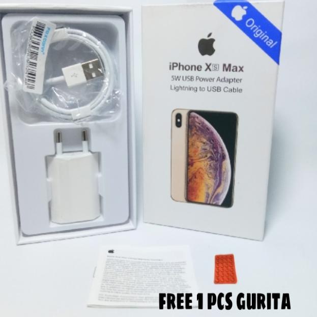 Charger iPhone XS MAX XR 7 8 X 6 7+ 8+ ORIGINAL 100% FAST CHARGING
