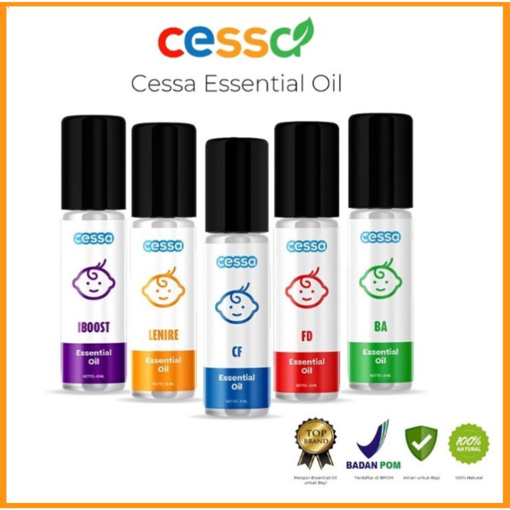 Cessa Baby / Cessa Bayi / Essential Oil / Happy Nose / Lenire / Fedrop / Itch Away / Kemasan Baru