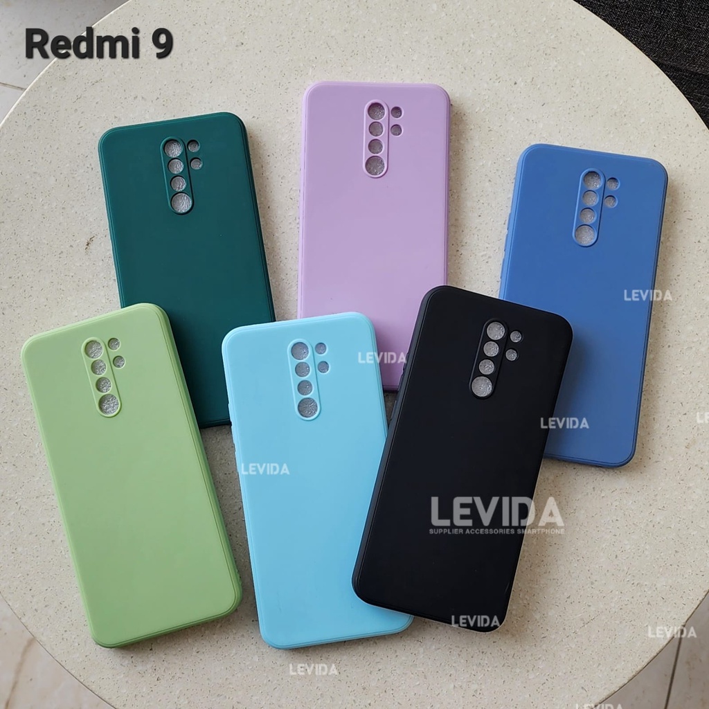 Softcase Redmi 9 Redmi 4X Redmi Note 8 Pro Macaron Square / Case Square Edge Redmi 9 Redmi 4X Redmi 