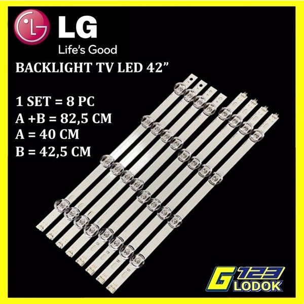 BACKLIGHT TV LED 42&quot; Inch Seri 42 LB530 LB550 LB561 LB563 Lampu 6V 6KK