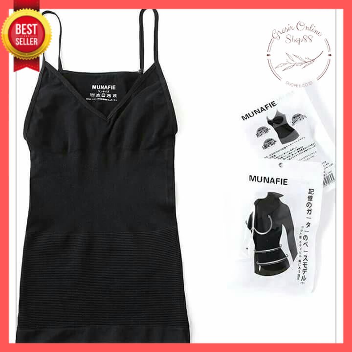 GOS - D314 - Baju Dalam Wanita / Munafi Camisole Top Pelangsing Perut / Atasan Wanita Slimming