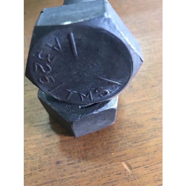 BAUT BAJA HTB GRADE ASTM A325 + MUR 2H 1 X 7