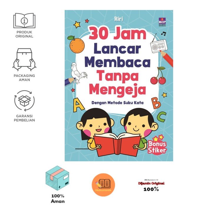30 Jam Lancar Membaca Tanpa Mengeja