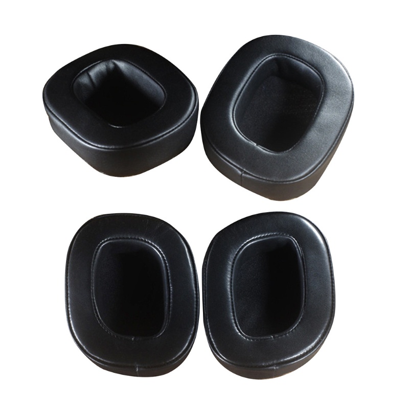 Bt Bantalan Telinga Sarung Bantal 1pasang Memory foam Earpads Replacement Black Untuk ULTRASONE ED5 Black Nyaman