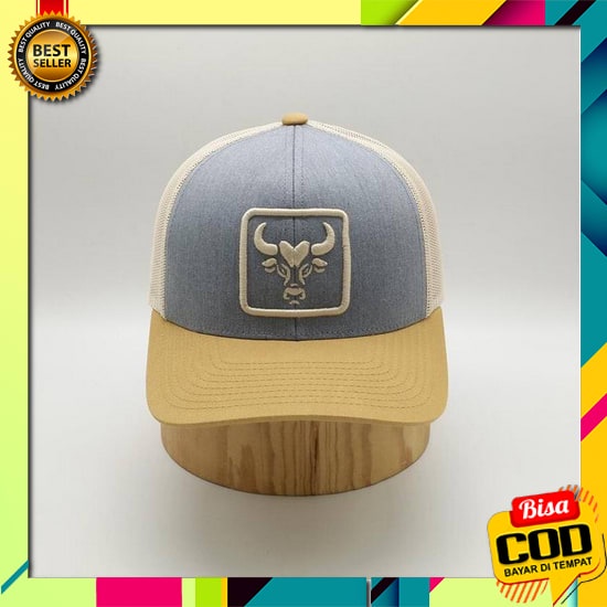 Topi Distro Cap Panel 5 Efg Cream Terbaru 2021 Pria Dan Wanita / Topi Terlaris Snap Bac Korean Style