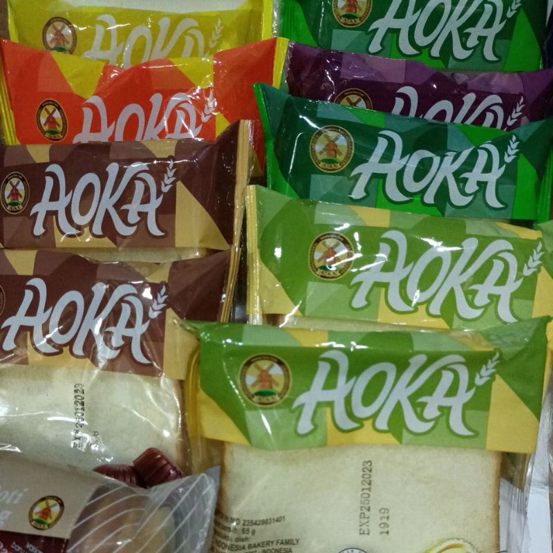 

Roti Aoka /17.17 Bakery All Varian @65g(Roti panggang)