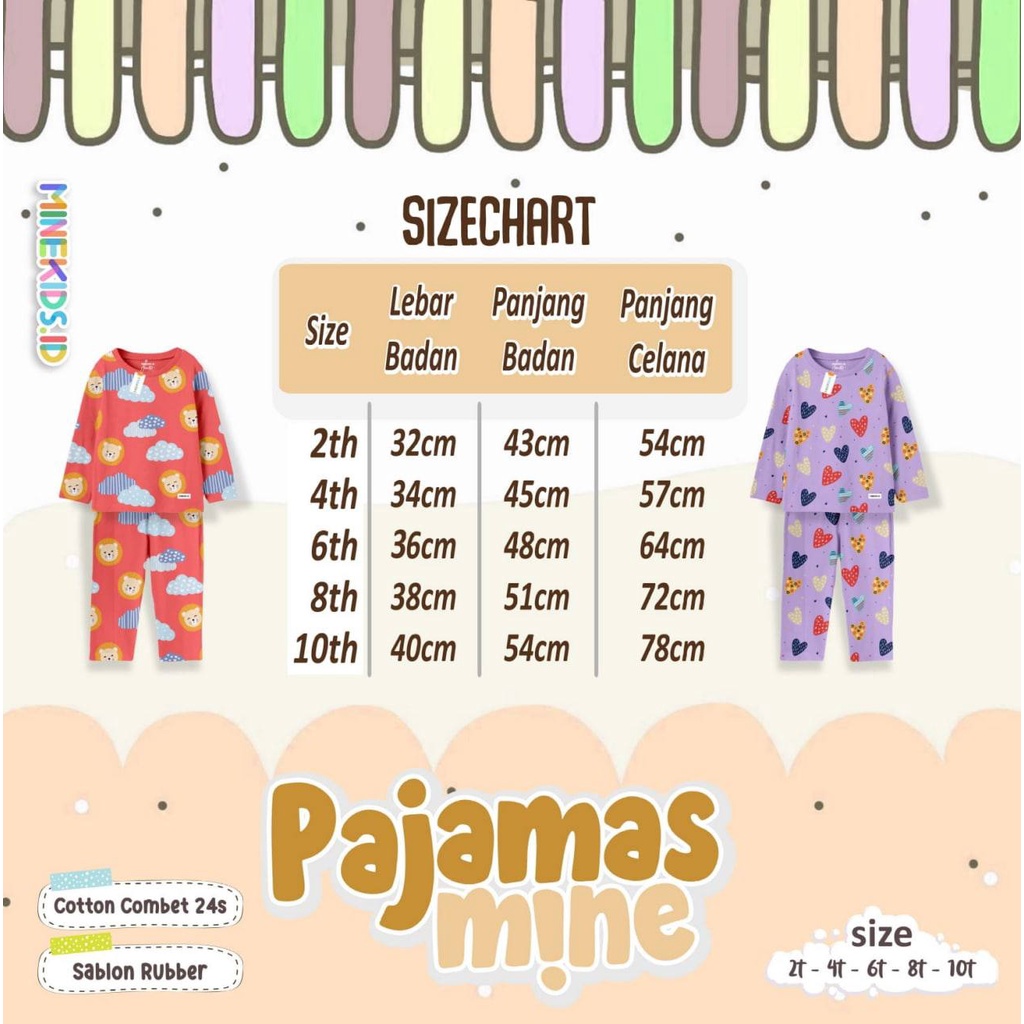 Pajamas Mine by Minekids