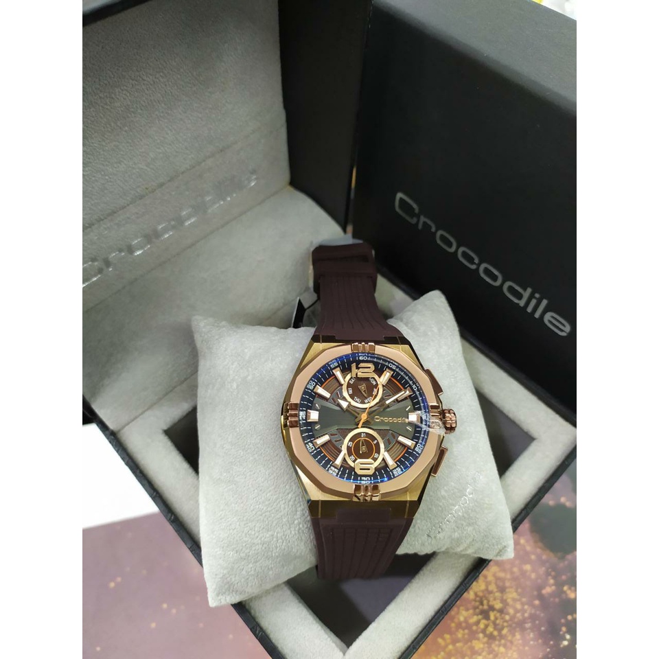 Jam Tangan Pria Crocodile CM-043D34 Original