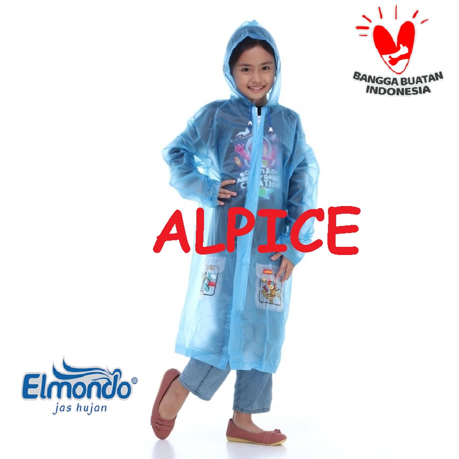 Jas Hujan Jaket Celana Elmondo Kidd 602 Ponco Kidd 502