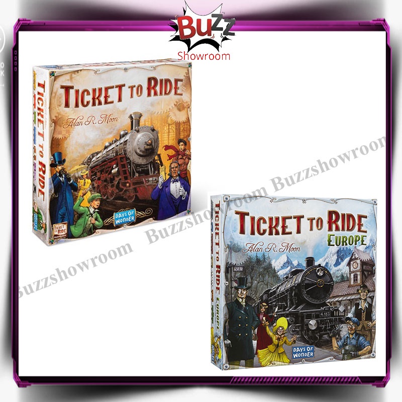 Ticket To Ride Europe America USD Board Game