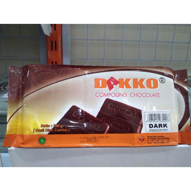 

DAKKO COMPOUND CHOCOLATE 250GR