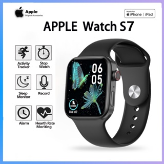 (Spot) APPLE smart watch watch Ser 7 garansi satu tahn kompatiel dengan IOS & Android / satu tahn Jaminan
