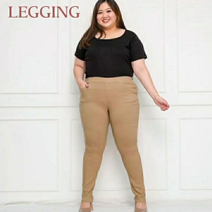 IWEARALICE LEGING ULTRA STRETCH TEBAL XXL XXXL BIG SIZE JUMBO