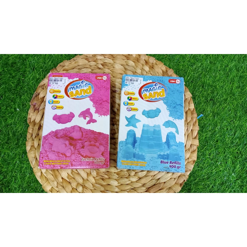 Magic Sand Mainan Pasir Sintetis Refill