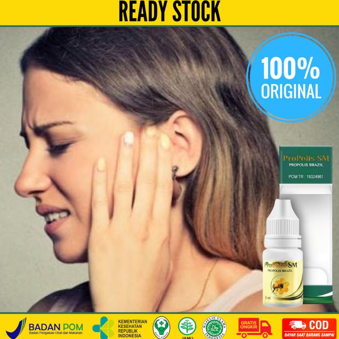 

TERBARU Obat Telinga Berdengung Bernanah Alami Tetes Propolis SM /OBAT TELINGA BERDENGUNG/OBAT TELINGA BERAIR/OBAT TELINGA TERSUMBAT/OBAT TELINGA BUDEG/OBAT TELINGA BERNANAH