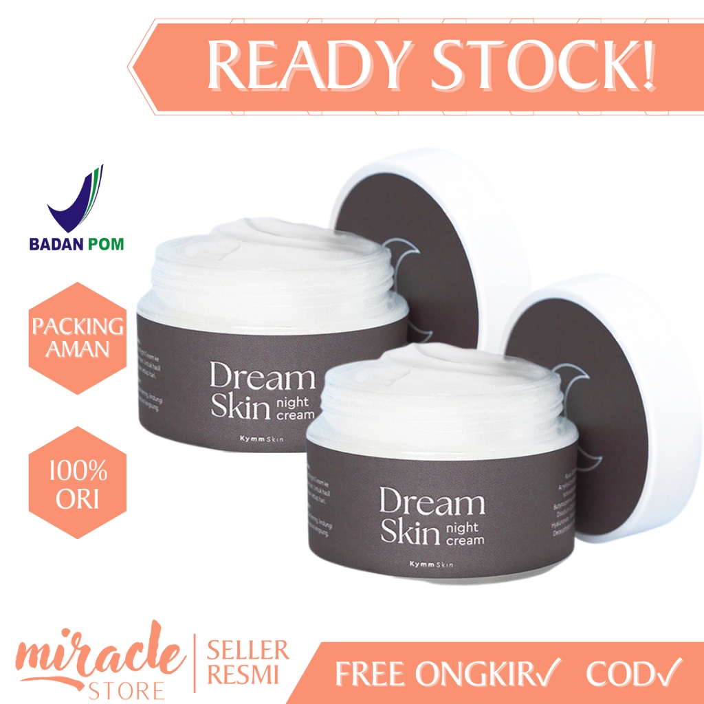 READY! NIGHT CREAM BY KYMMSKIN KYMM SKIN PERFECTWHITESERIES ￼Dream Skin Night Cream - Brightening and Glowing