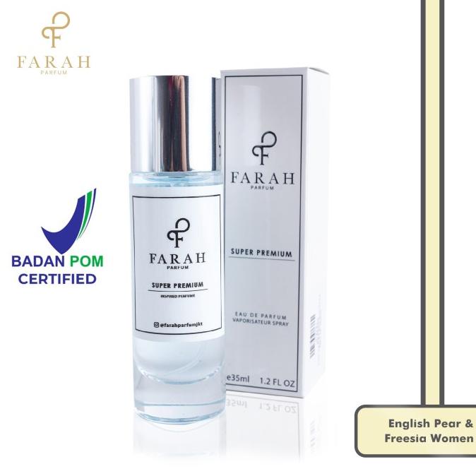 Farah Parfum English Pear & Freesia Women - Parfum Wanita