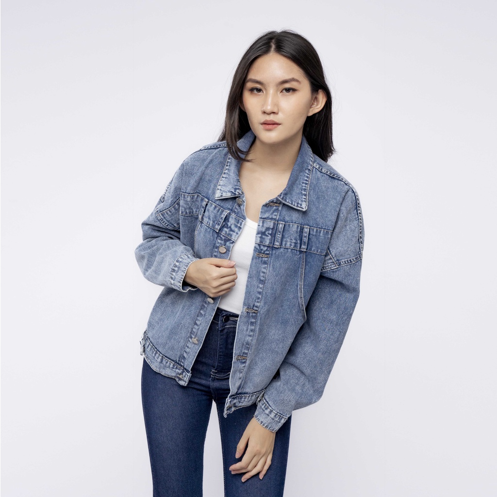 VIERLIN - Jaket jeans oversize 380