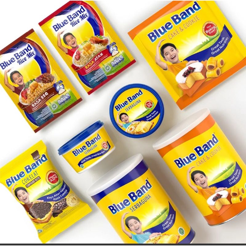 

Blue Band Serbaguna Tub 250 gr Margarin Serbaguna untuk Berbagai Masakan