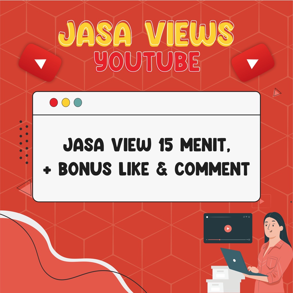View & Jam Tayang BONUS Like & Comment