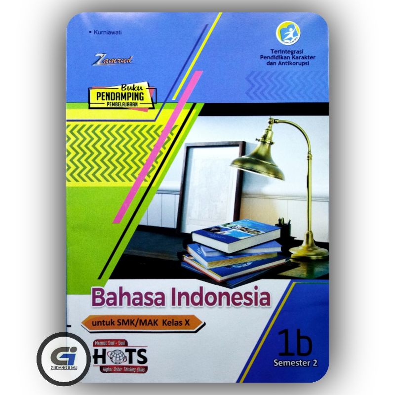 Buku LKS BAHASA INDONESIA SMK / MAK Kelas 10 semester 2 l zamrud