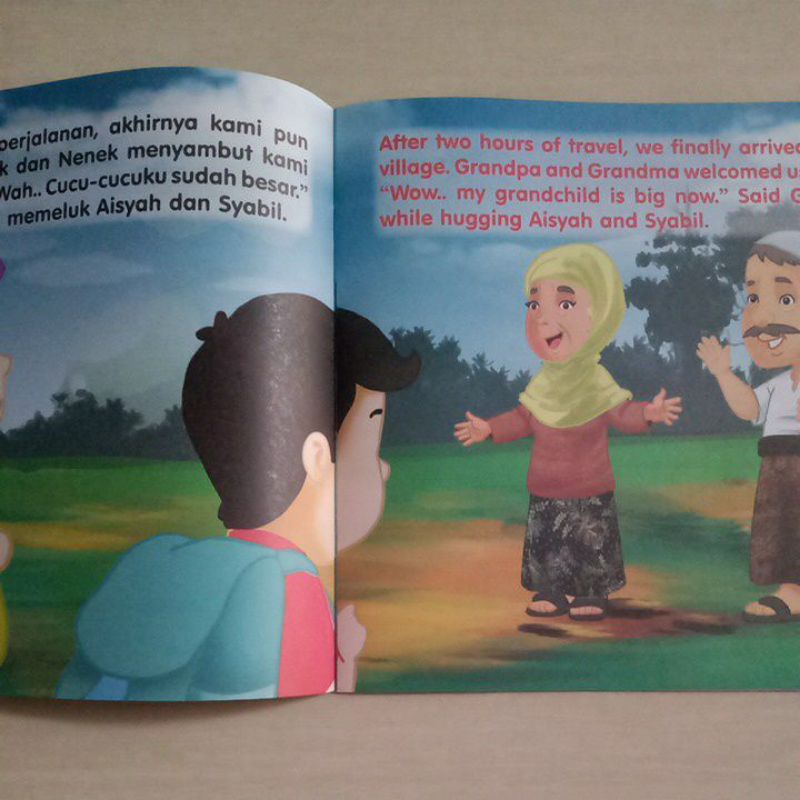Buku Cerita Anak Dongeng Aisyah &amp; Mimi Full colour
