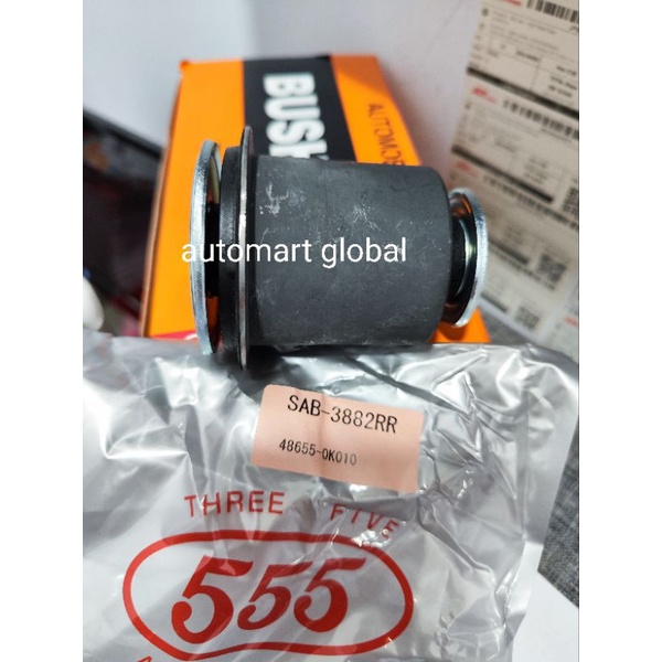 Bushing arm bawah Innova Hilux Vigo Revo merk 555 japan