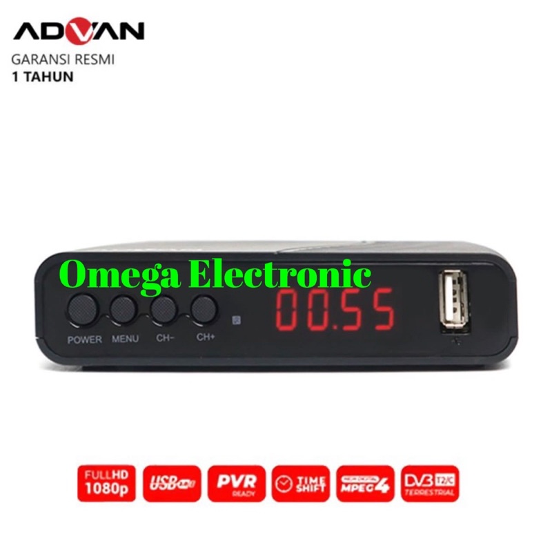 ADVAN DIGITV DVBT2 Full HD 1080p Set Top Box TV Digital Receiver