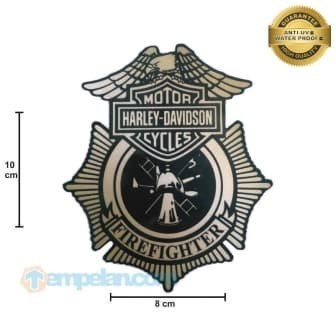 STIKER HARLEY-DAVIDSON FIRE FIGHTER (M)